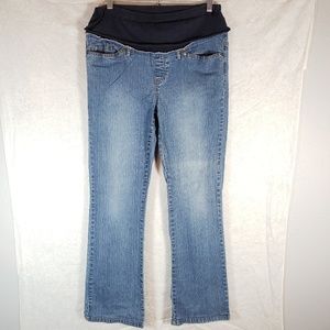 Duo Maternity Under Belly Waistband Denim Jeans